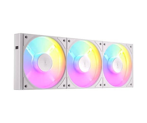 Охлаждение Antec Connect C120 Reverse ARGB WHITE 3PK — Миниатюра 2