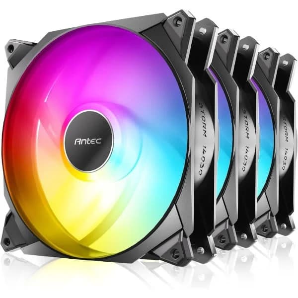 Cooling Antec Storm T3 140mm Black ARGB 3 Fan Pack
