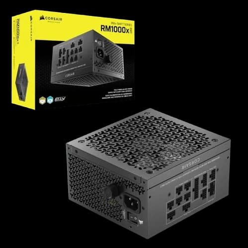 ספק כוח Corsair RM1000x SHIFT 80plus Gold Fully Modular ATX ATX3.1 1000W
