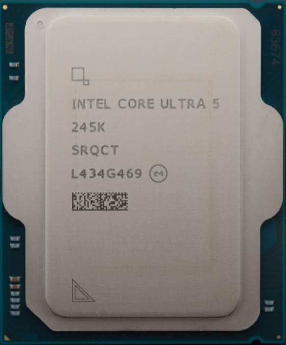 CPU Intel Core Ultra 5 245K Tray No Fans Up To 5.2GHz
