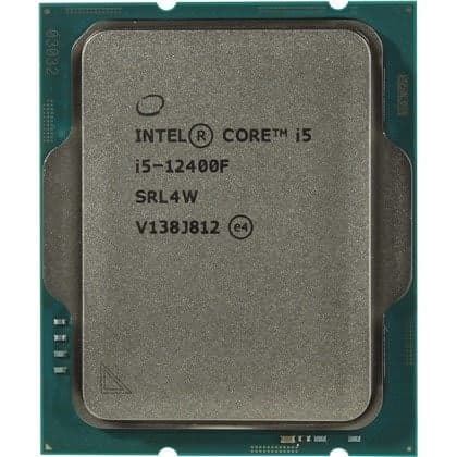CPU 12 Intel I5-12400F Tray No Fan NO GPU 117W LGA1700 — Preview 2