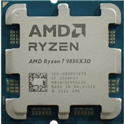 מעבד AMD Ryzen7 9850X3D Tray With Radeon Graphics AM5