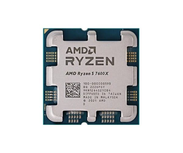 CPU AMD R5 7600X ZEN4 AM5 6 Crs 12 Trd up to 5.3Ghz Radeon GPU — Image 1 | PuzzlePC