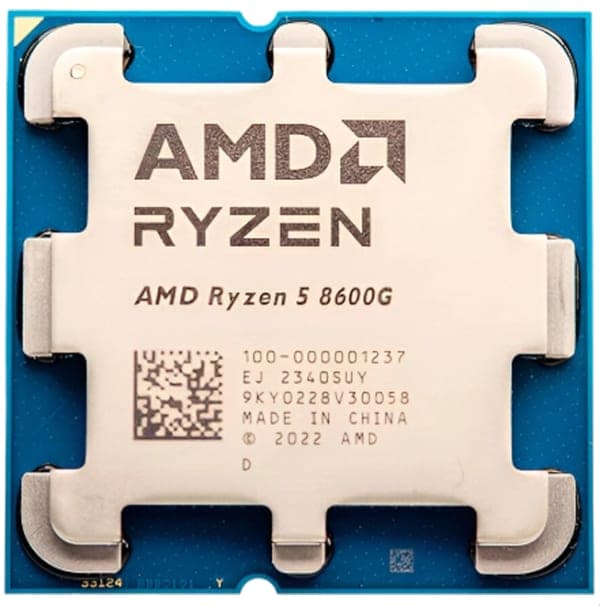 Процессор AMD ZEN 4 R5 8600G Tray no fan up to 5GHZ RADEON 760M GPU — Миниатюра 3