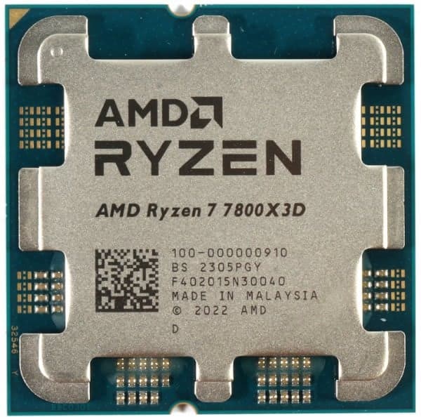 CPU AMD Ryzen 7 7800X3D Max 5.0 GHZ 8Crs PCIE 5.0 AM5 120W TDP
