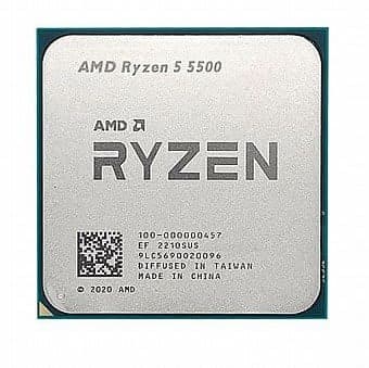 CPU AMD Ryzen 5 5500 3.6Ghz 4.2Ghz AM4 Tray no cooler