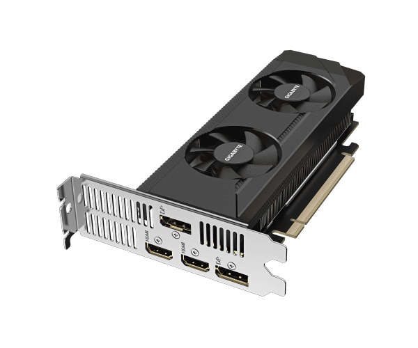 GPU Gigabyte GeForce RTX 3050 6GB Low Profile GDDR6 — Preview 3