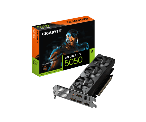 GPU Gigabyte GeForce RTX 5050 8GB OC Low profile GDDR6 — Image 1 | PuzzlePC