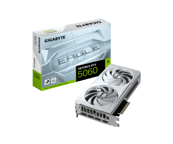 Видеокарта Gigabyte GeForce RTX 5060 EAGLE ICE 8GB GDDR7 — Миниатюра 7