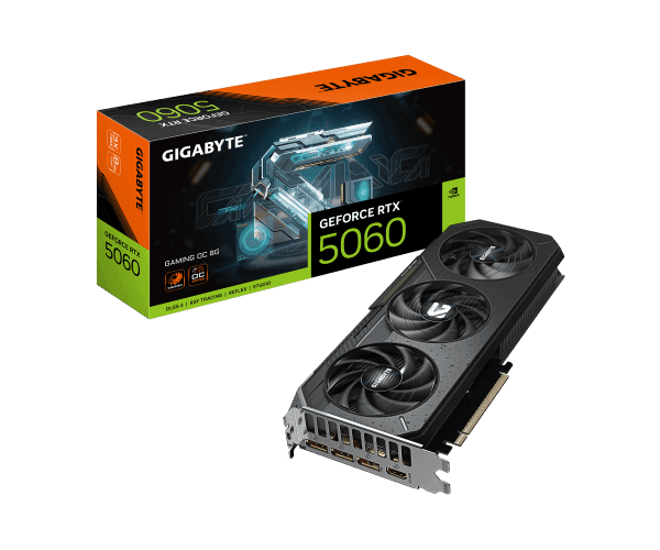 GPU Gigabyte GeForce RTX 5060 Gaming OC 8GB GDDR7 — Preview 6