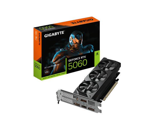 GPU Gigabyte GeForce RTX 5060 OC Low Profile 8GB GDDR7 — Image 1 | PuzzlePC