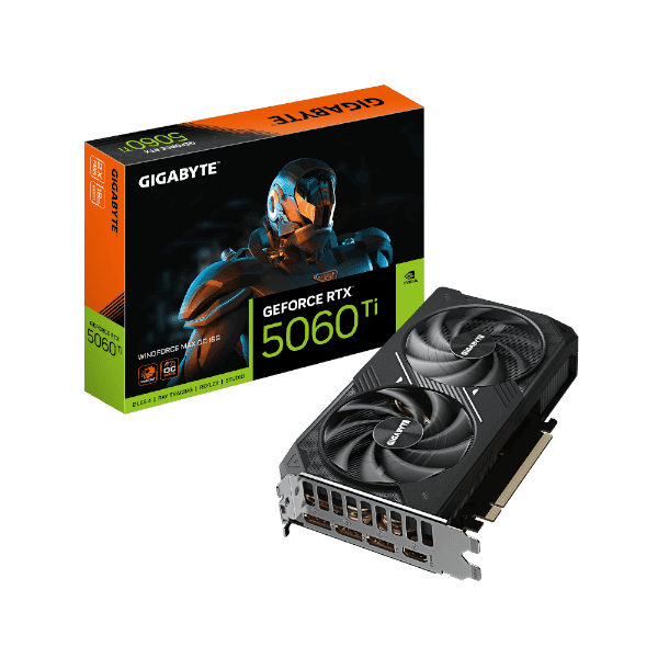 GPU Gigabyte GeForce RTX 5060 Ti WINDFORCE MAX OC 16G 16GB GDDR7