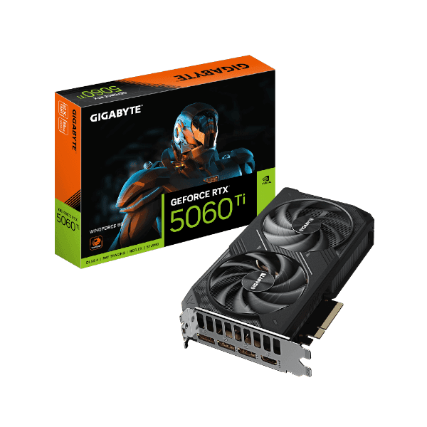 Видеокарта Gigabyte RTX 5060 Ti WindForce 2 8GB GDDR7 — Миниатюра 6