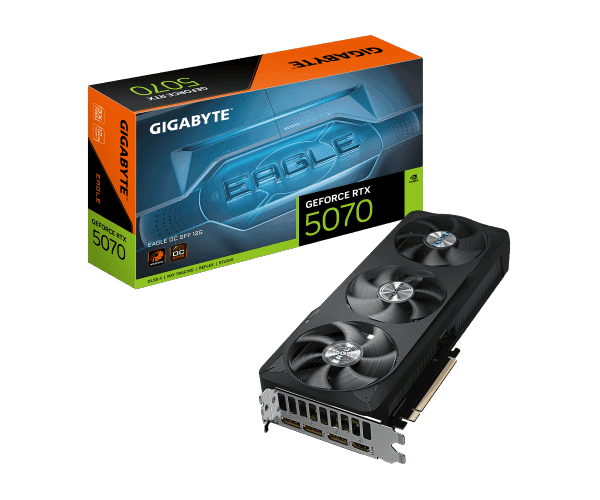 GPU Gigabyte GeForce RTX 5070 EAGLE OC SFF 12G 12GB GDDR7 — Image 1 | PuzzlePC