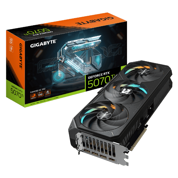 כרטיס מסך Gigabyte GeForce RTX 5070 Ti GAMING OC 16G 16GB GDDR7