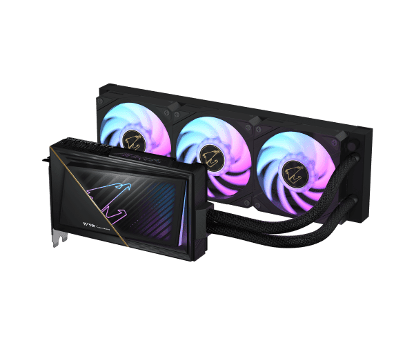 Gigabyte GPU AORUS GeForce RTX 5080 XTREME WATERFORCE 16G 360MM RADIATOR 16GB GDDR7 — Preview 2