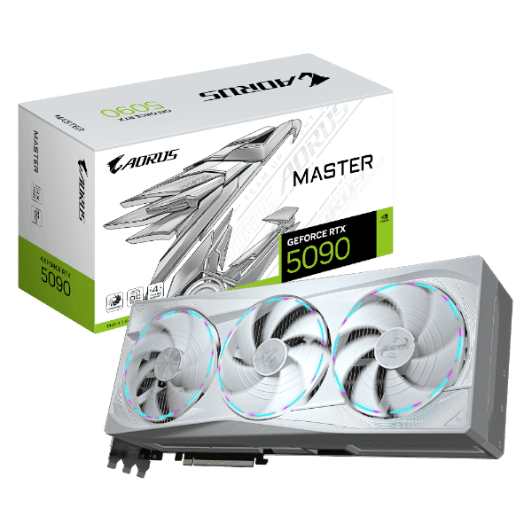 GPU AORUS GeForce RTX 5090 MASTER ICE 32G 32GB GDDR7