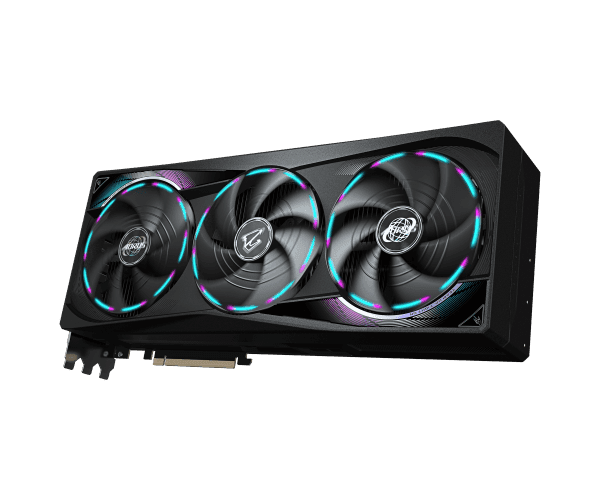 Gigabyte Видеокарта AORUS GeForce RTX 5090 MASTER 32G PCIE5 32GB GDDR7 — Миниатюра 3