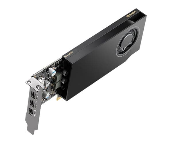 GPU PNY NVIDIA Quadro A1000 8GB Ray Tracing 4X mini-DP Bulk GDDR6 — Preview 2
