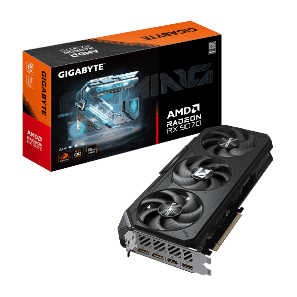 GPU Gigabyte RADEON RX9070 GAMING OC 16GB PCIE 5.0 GDDR6