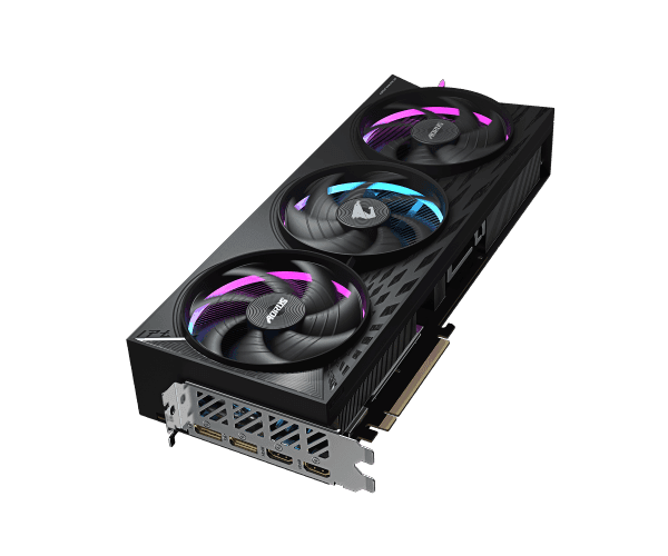 Видеокарта Gigabyte AORUS Radeon RX9070 XT ELITE 16G 16GB GDDR6 — Миниатюра 2
