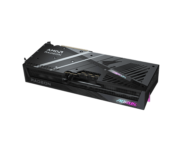 Видеокарта Gigabyte AORUS Radeon RX9070 XT ELITE 16G 16GB GDDR6 — Миниатюра 3