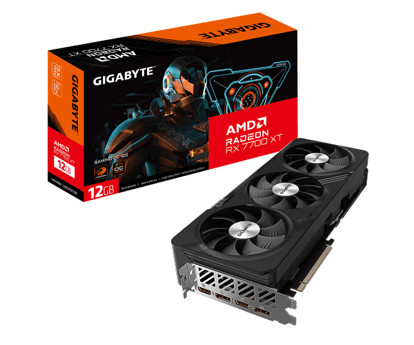 GPU Gigabyte Radeon RX 7700 XT GAMING OC 12G 12GB GDDR6 — Preview 5