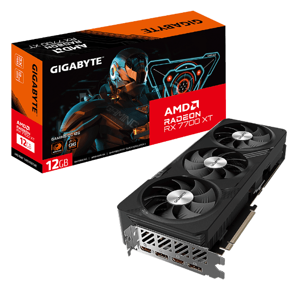 GPU Gigabyte Radeon RX 7700 XT GAMING OC 12G 12GB GDDR6 — Preview 10