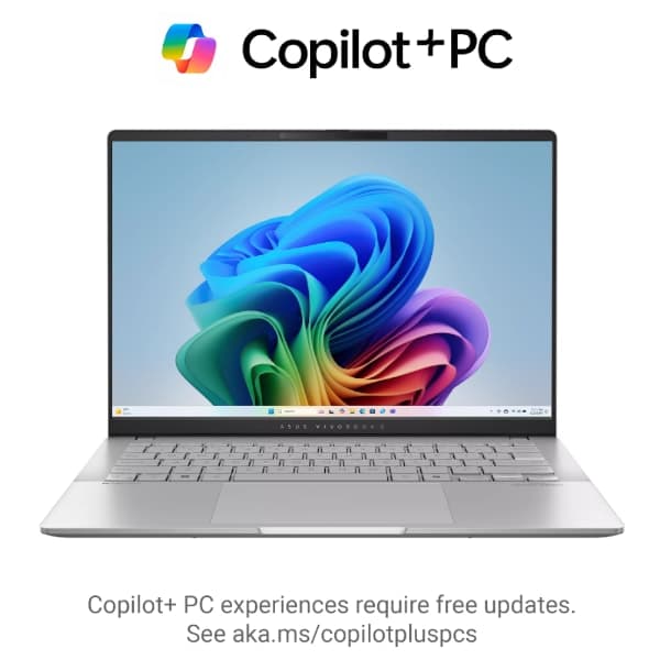 Ноутбук ASUS VivoBook S 14 AMD AI 5 340 16GB 512NVME WUXGA OLED DOS — Миниатюра 6