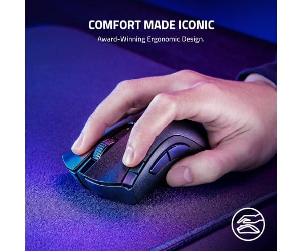 Мышь Razer DeathAdder V2 X HyperSpeed Wireless Gaming Mouse Black — Миниатюра 2