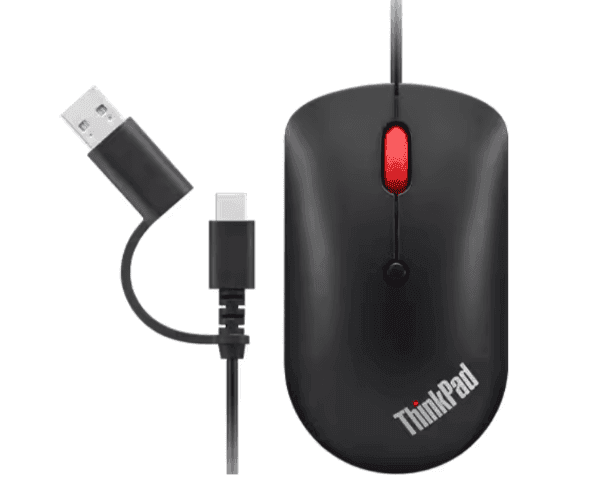 Мышь Lenovo ThinkPad USB-C Wired compact Mouse — Фото 1 | PuzzlePC