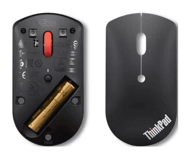 Mouse Lenovo ThinkPad Bluetooth Silent Mouse Black — Preview 4