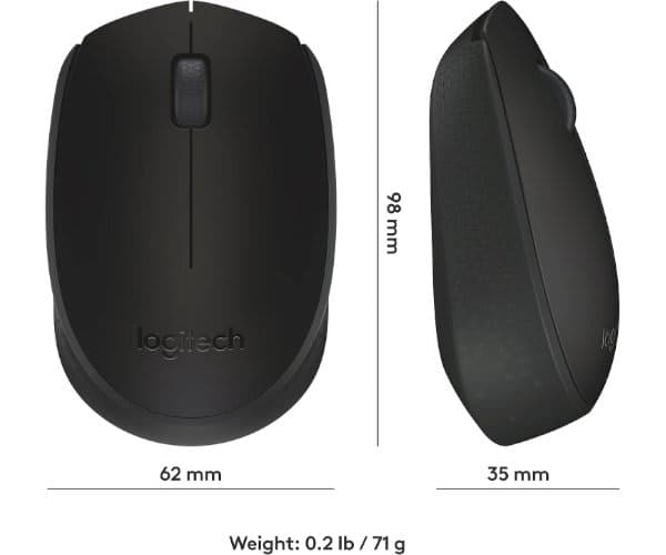 Mouse Logitech Wireless Mouse B170 — Preview 2