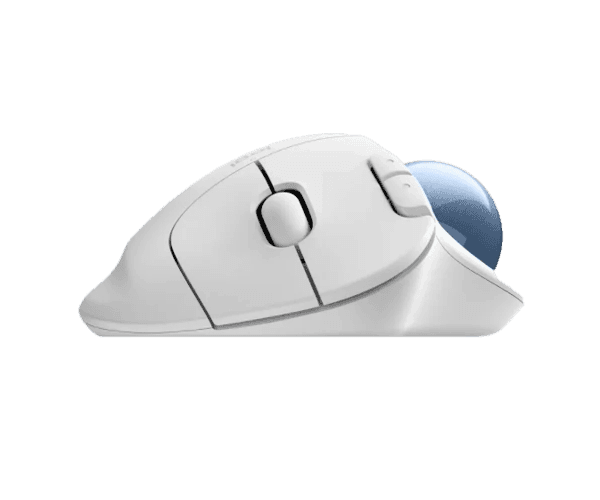 Mouse Logitech M575S TrackBall Off-White Blue Ball 2000DPI BT — Preview 3