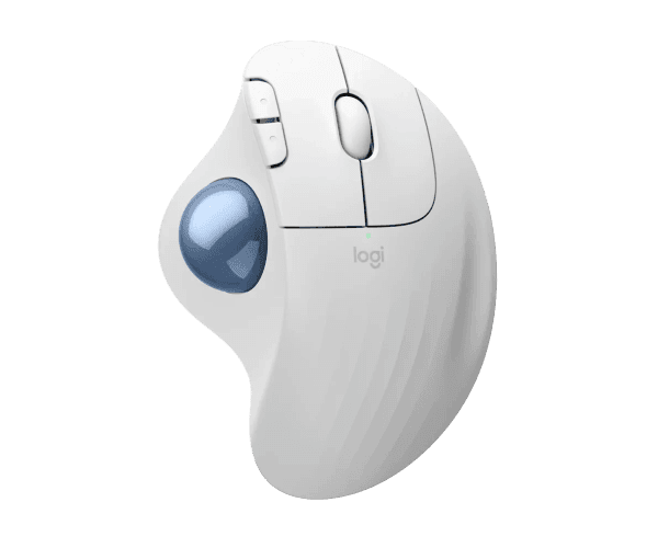 Mouse Logitech M575S TrackBall Off-White Blue Ball 2000DPI BT — Image 1 | PuzzlePC