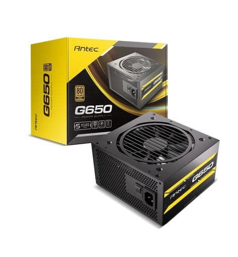 Power supply Antec ATOM G650 120MM Silent Fan Semi-Modular 80Plus Gold 650W 80+ Gold — Preview 8