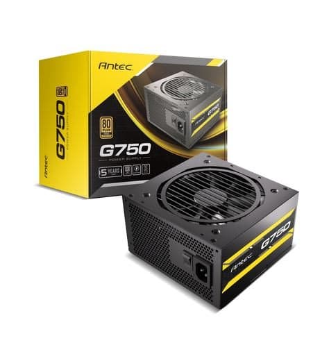 Блок питания Antec ATOM G750 120MM Silent Fan Semi-Modular 80Plus Gold 750W 80+ Gold