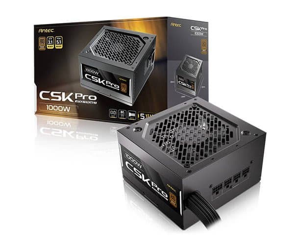 Блок питания Antec CSK 1000 PRO ATX3.1 Rdy Semi-Modular 80Plus Bronze 1000W 80+ Bronze — Фото 1 | PuzzlePC