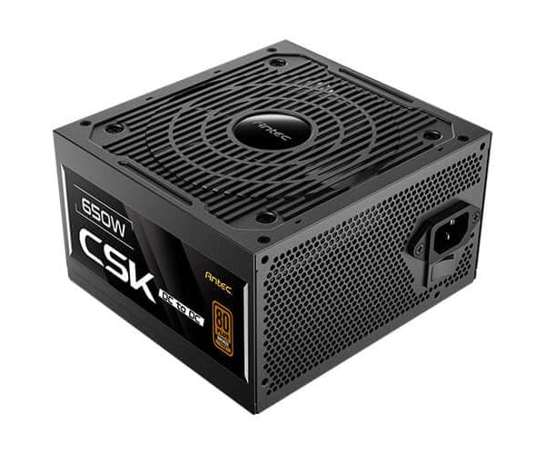 Power supply Antec CSK 650DC 650W ATX Non-Modular PSU 80 plus Bronze 80+ Bronze — Preview 3