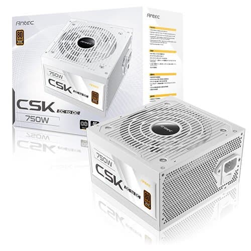 Блок питания Antec CSK 750DC Non-Modular 750W 80 PLUS Bronze 120MM 80+ Bronze