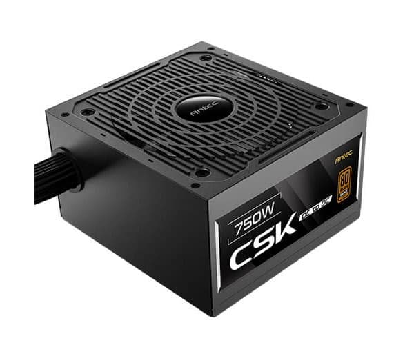 Блок питания Antec CSK 750DC 750W ATX Non-Modular PSU 80 plus Bronze 80+ Bronze — Миниатюра 2