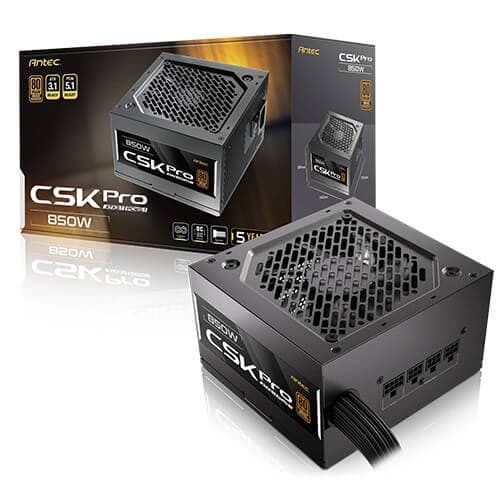 Power supply Antec CSK 850 PRO ATX3.1 Rdy Semi-Modular 80Plus Bronze 850W 80+ Bronze