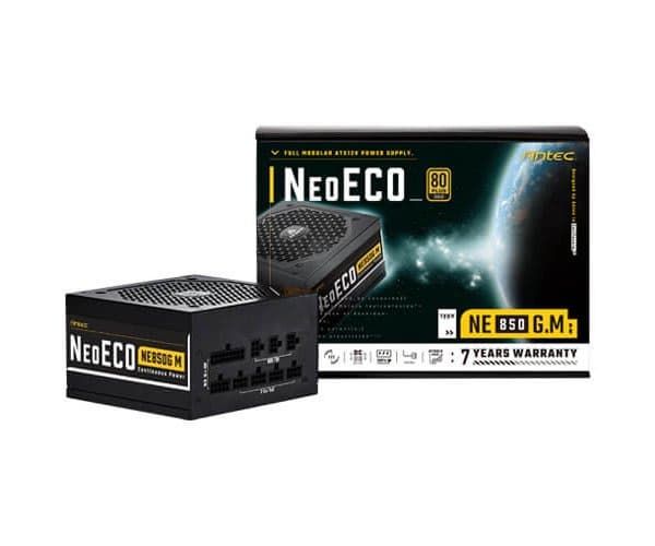 Power supply Antec NeoEco 750W Gold fully Modular120mm Silent Fan full — Preview 6