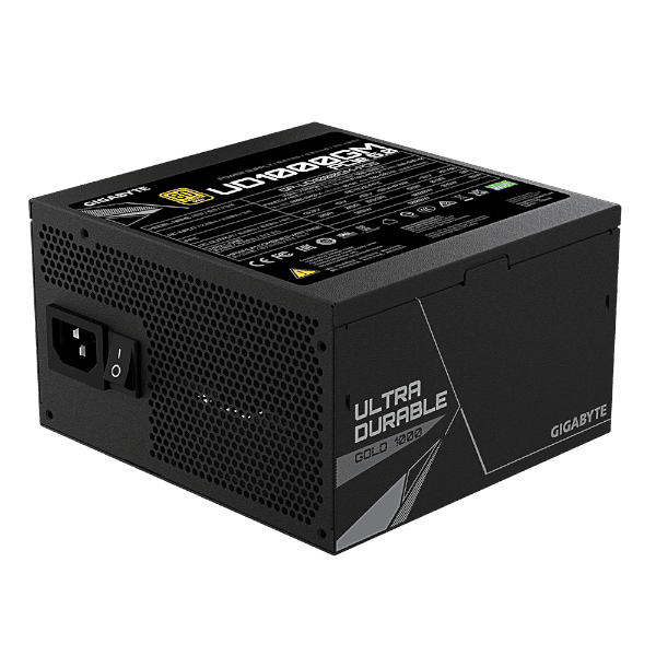 Power supply Gigabyte UD1000GM PG5 1000W PCIE 5.0 ready 80 PLUS Gold 80+ Gold full — Preview 3