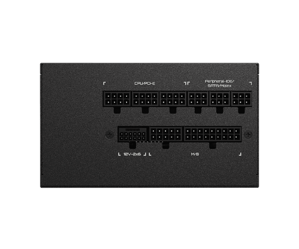 Блок питания Gigabyte UD1000GM PG5 1000W V2 PCIE 5.1 ATX 3.1 80 PLUS Gold 80+ Gold full — Миниатюра 4