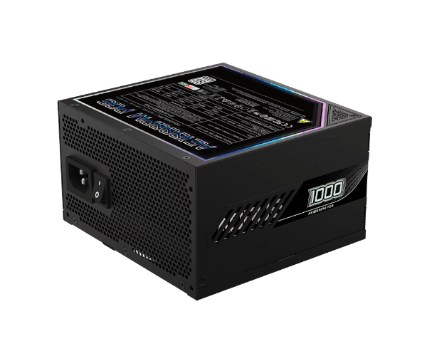 Gigabyte Power supply AORUS ELITE P1000W 80 Plus Platinum Modular PCIe 5.0 1000W 80+ Platinum — Preview 5