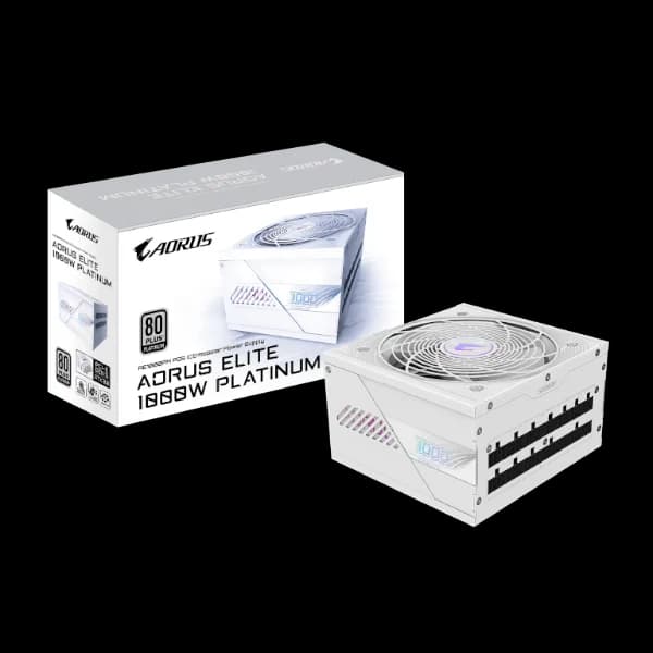 Gigabyte AE1000PM PG5 V2 ICE 1000W PCIE 50 ATX 3.0 80 PLUS Gold 80+ Gold