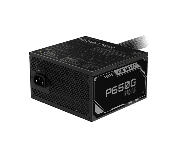 Power supply Gigabyte P650G 650W 80 Plus Gold ATX 3.1 PCIE 5.1 80+ Gold — Image 1 | PuzzlePC