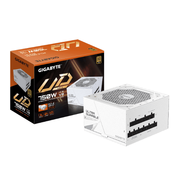 Блок питания Gigabyte UD750M PG5 V2 ICE 750W 80 Plus Gold ATX 3.1 PCIE 5.1 80+ Gold — Миниатюра 7
