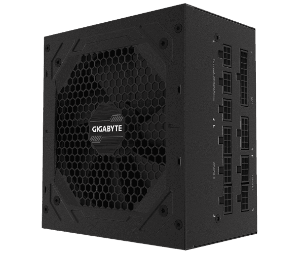 Блок питания 80 PLUS GOLD FULL MODULAR 12CM FAN Gigabyte P750GM ATX 750W 80+ Gold — Миниатюра 3